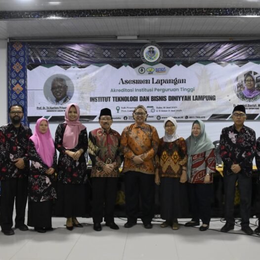 Pelaksanaan Asesmen Lapangan Institut Teknologi dan Bisnis Diniyyah Lampung oleh BAN-PT