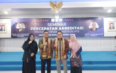 Ketua LPM dan PLT WR 1 INSTIDLA Hadiri Seminar Percepatan Akreditasi