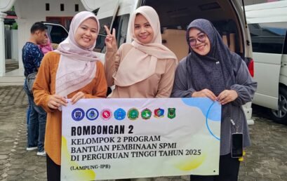INSTIDLA Mengirim Tim Delegasi ke Institut Pertanian Bogor (IPB) sebagai Bagian dari Rangkaian Kegiatan Program Pembinaan SPMI pada Tahun 2025